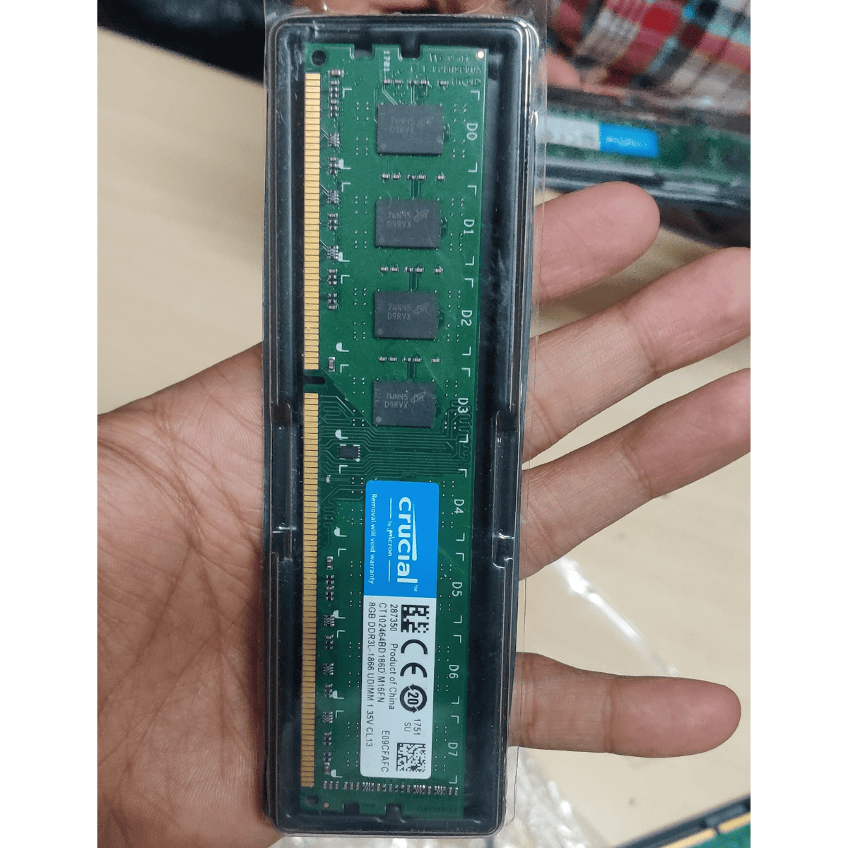 Pulled Out Memory ( RAM ) With Packing and Without Packing 